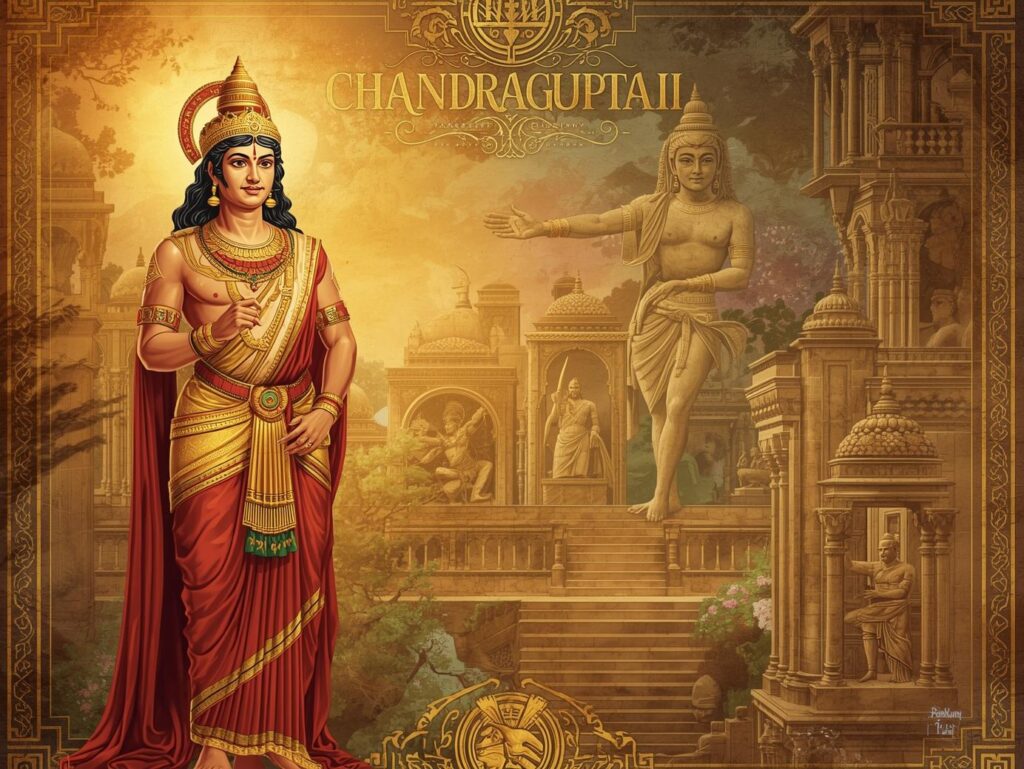 “Chandragupta II (Vikramaditya) — 375–415 A.D.”