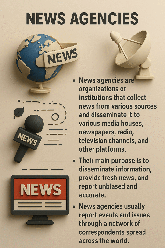 news agencies