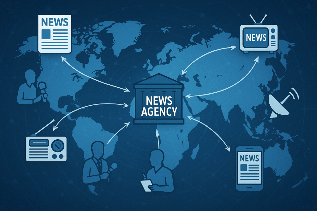 “Create the global network illustration photo.