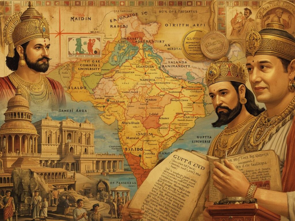 “The Gupta Period (320–550 A.D.) — India’s Golden Era”