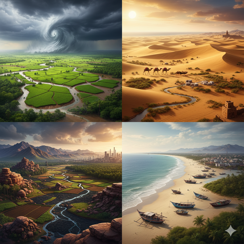 physical geography of india major regions