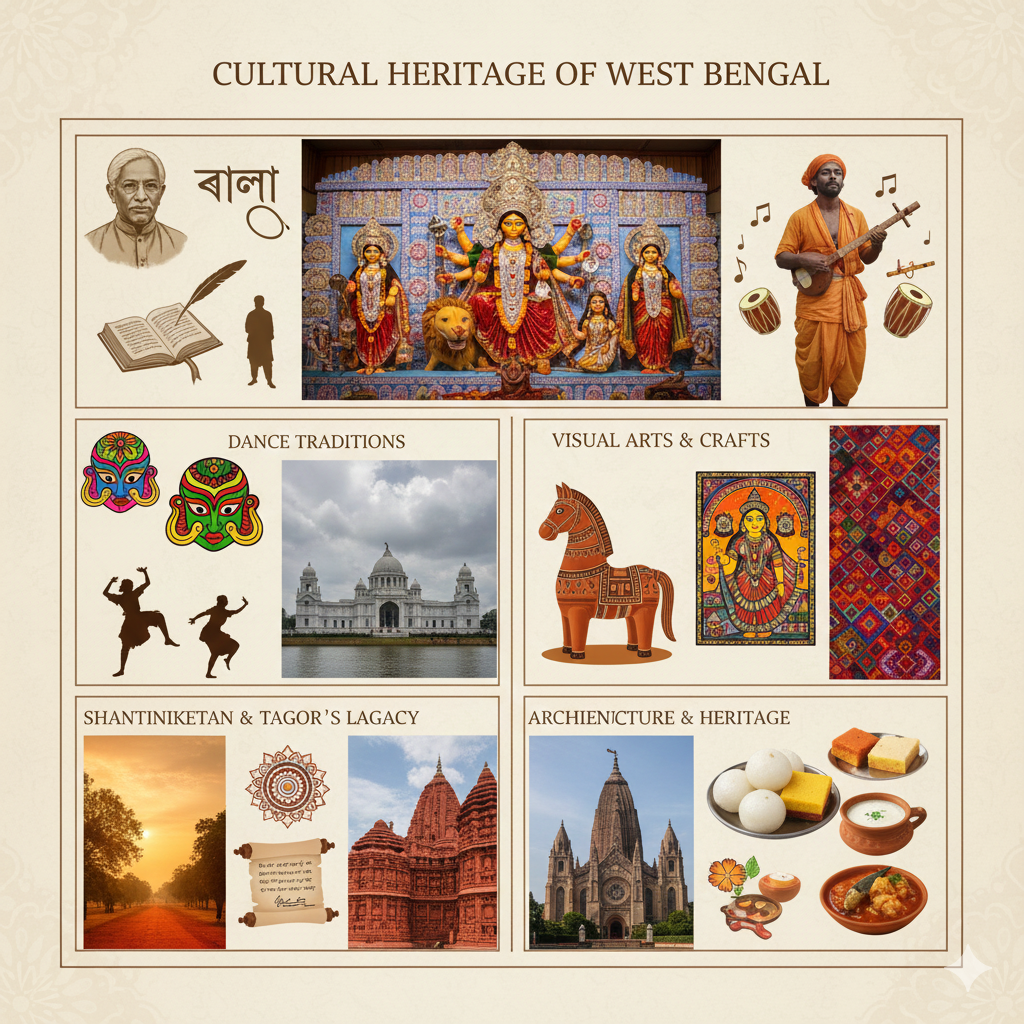 Art, Literature, and Festivals of Bengal