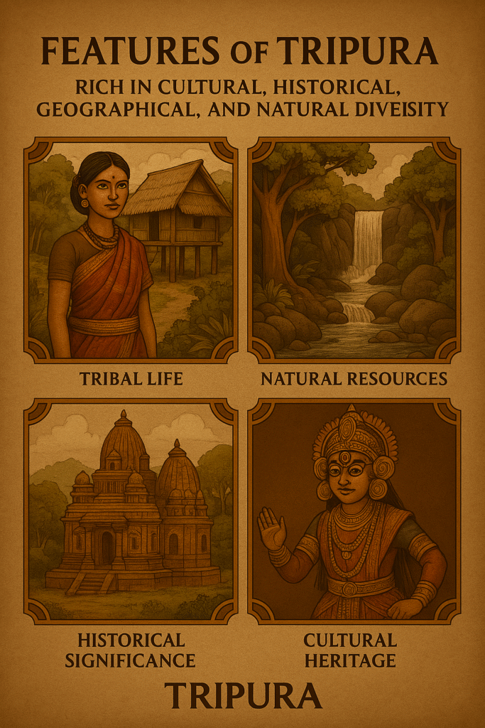 Tripura of features