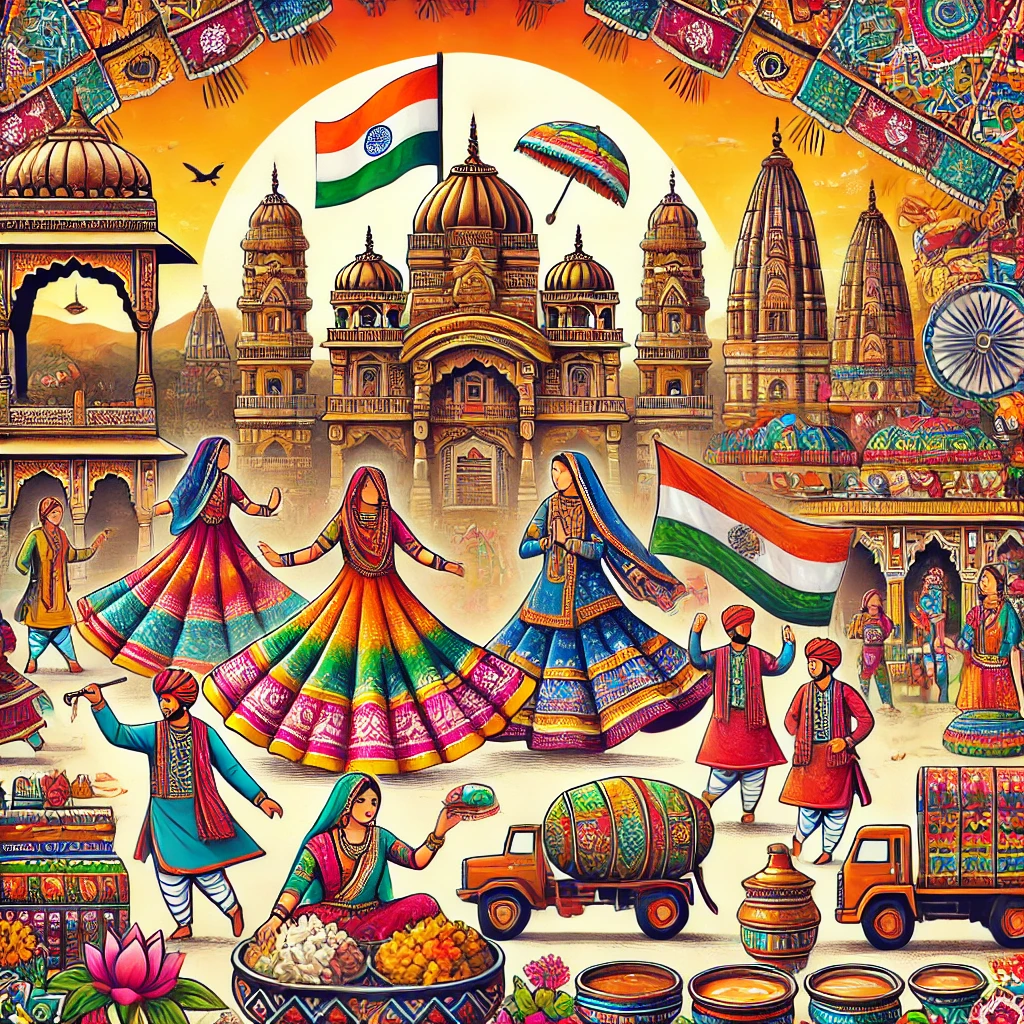 Tourism in Gujarat is a symbol of its rich cultural , historical , religious , and natural heritage.