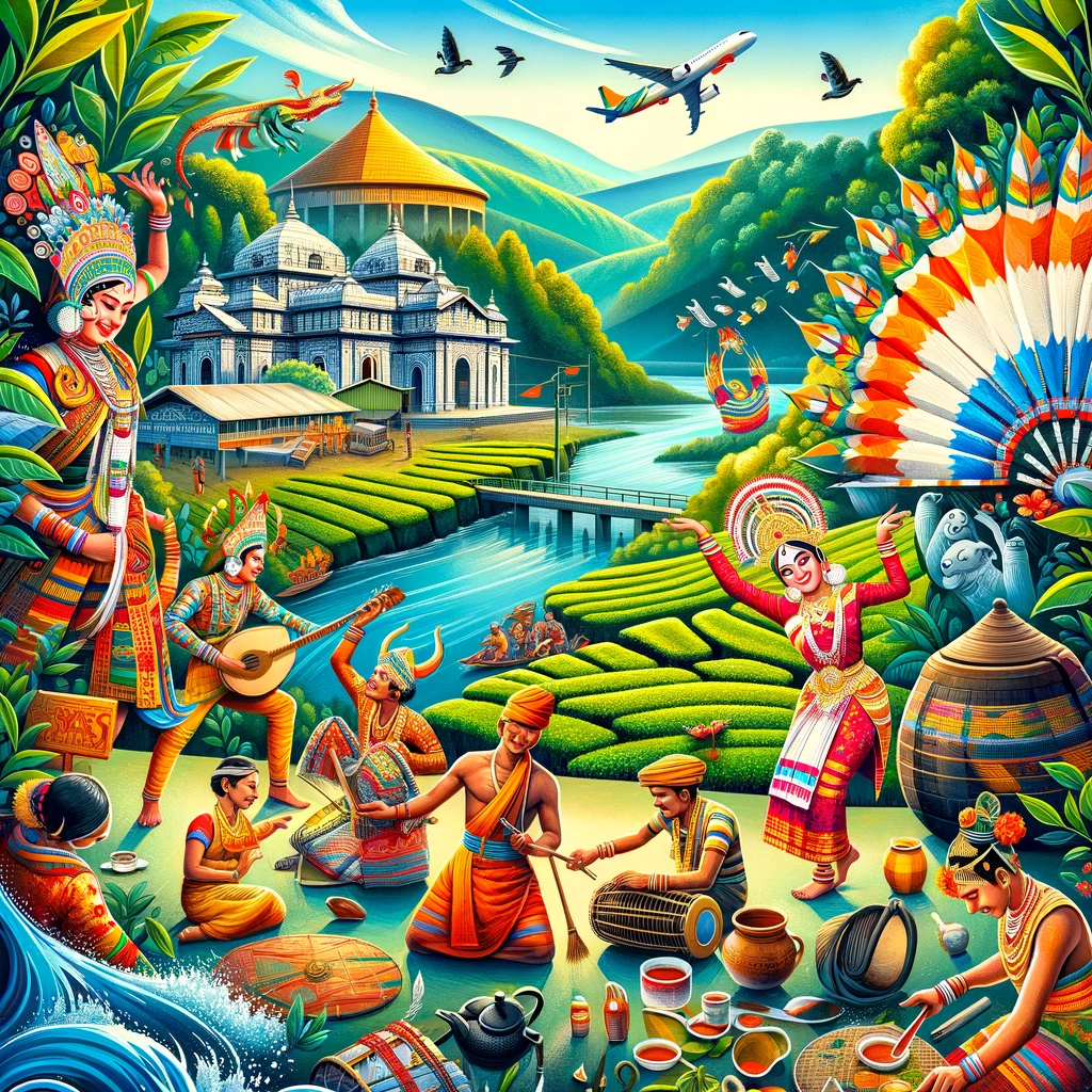 Tourist Spots in Assam