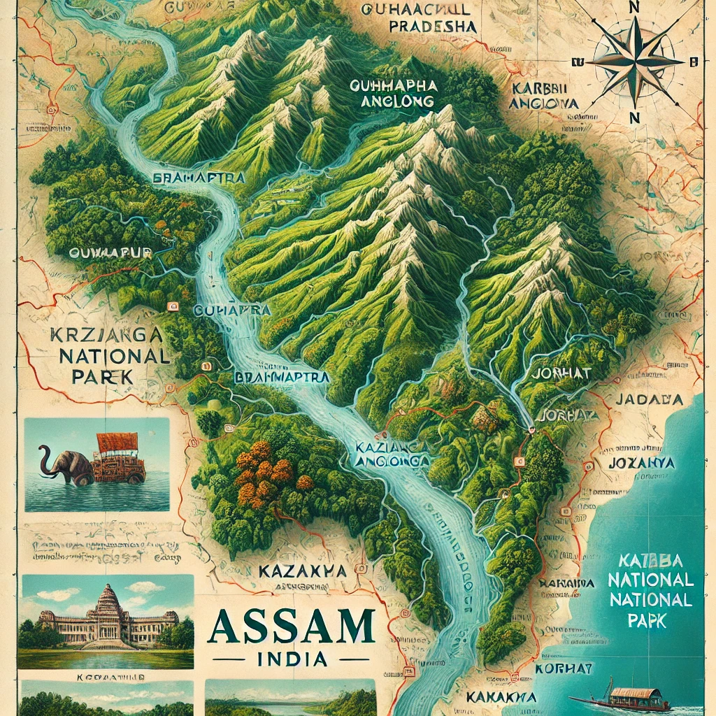 Geographical location ASsam