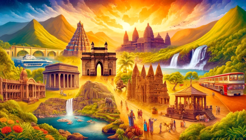 Major tourist places in Maharashtra