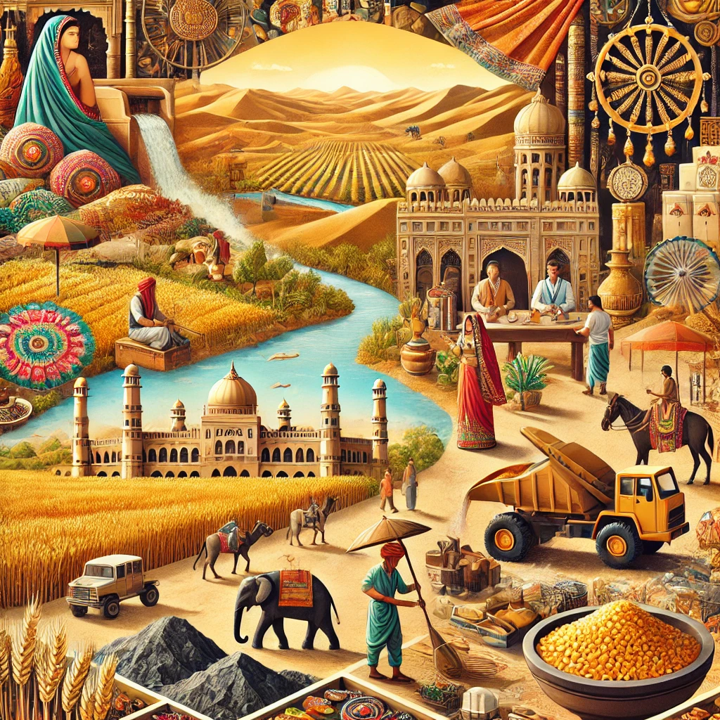 Economy, Education, Tourism & Mineral Industry of Rajasthan