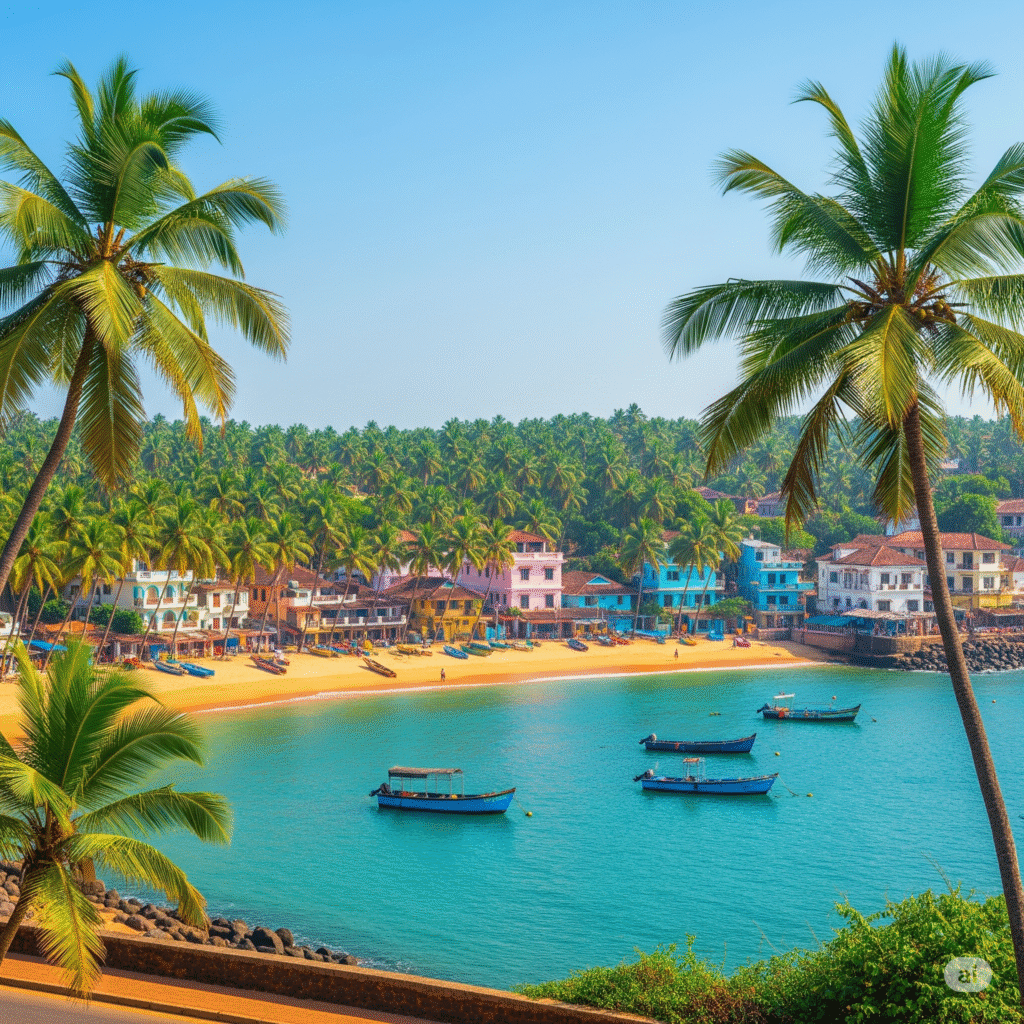 Geographical location of Goa
