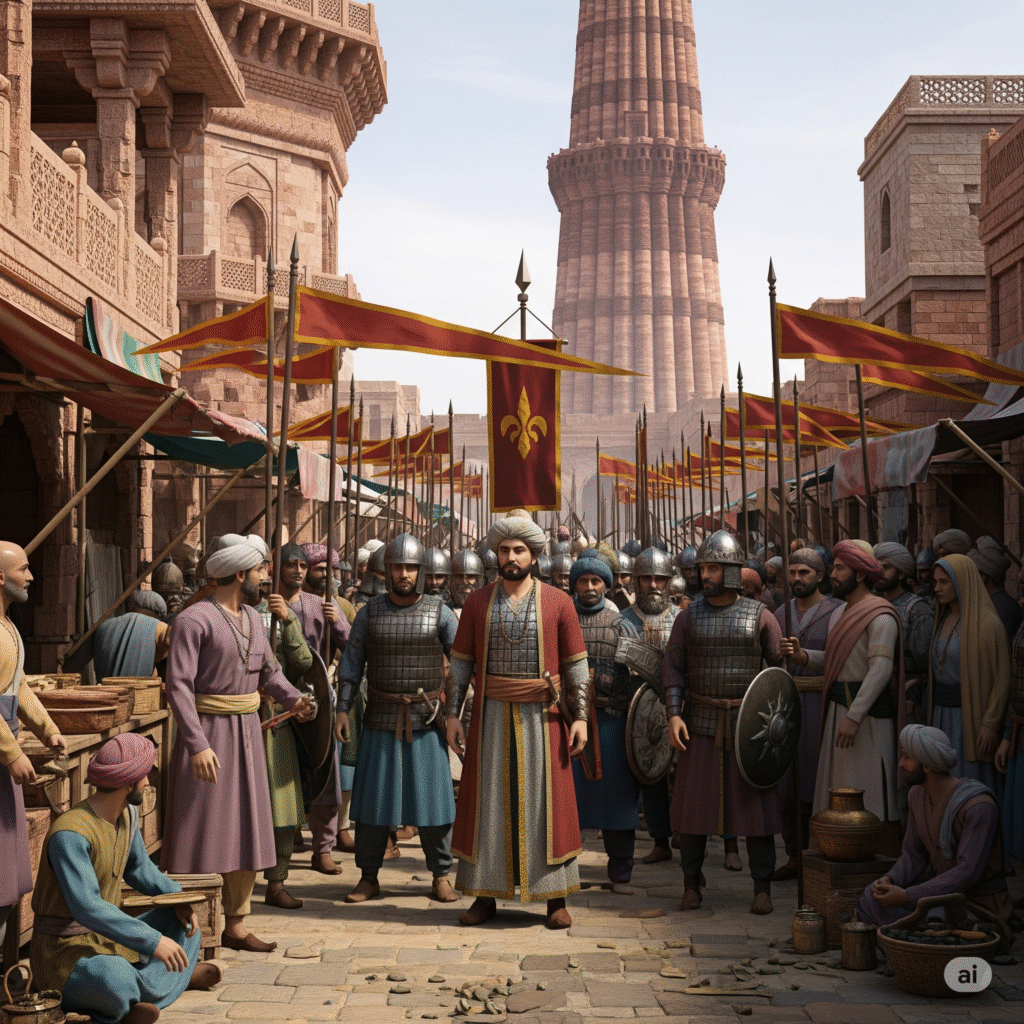 Delhi Sultanate 1206 AD