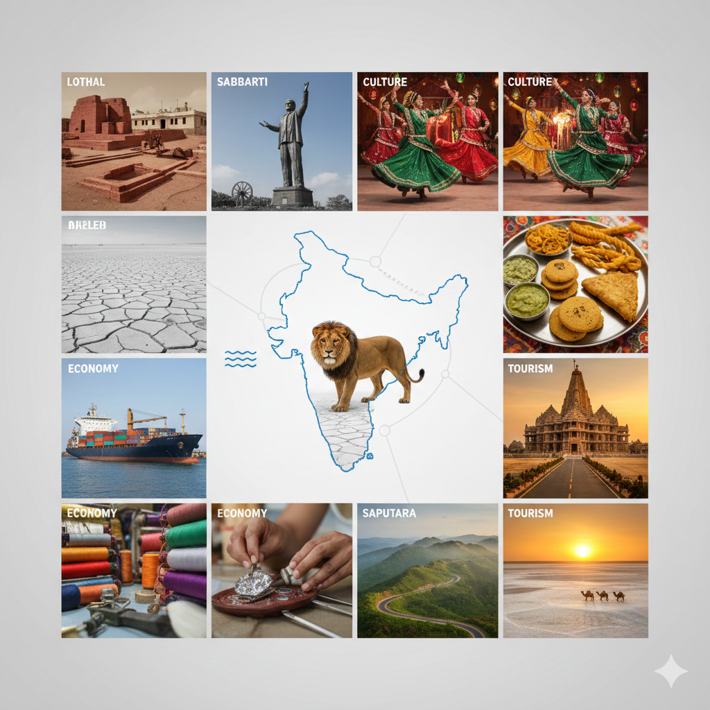 Gujarat History Culture Geography Economy