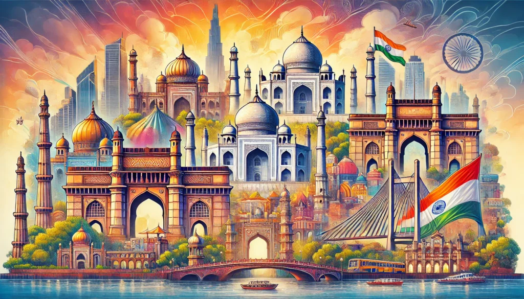 Major cities and places in Maharashtra