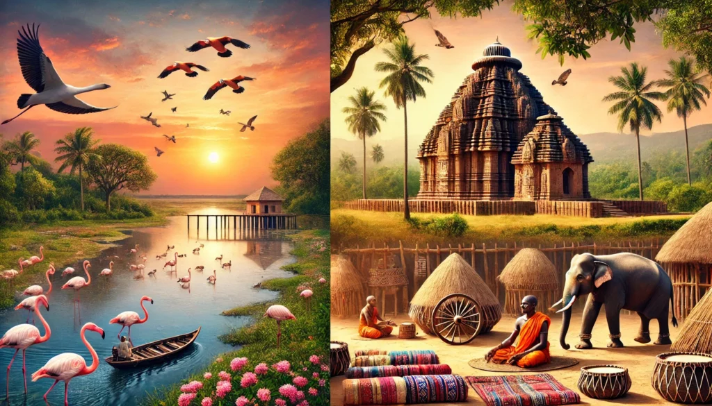 Major tourist spots IN Odisha