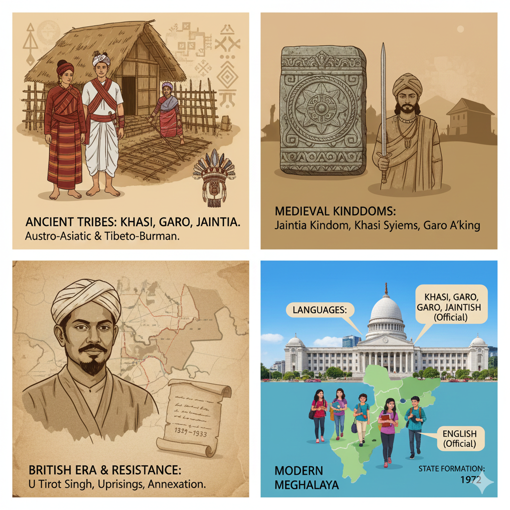 Meghalaya’s Saga From Tribal Heritage to Modern State