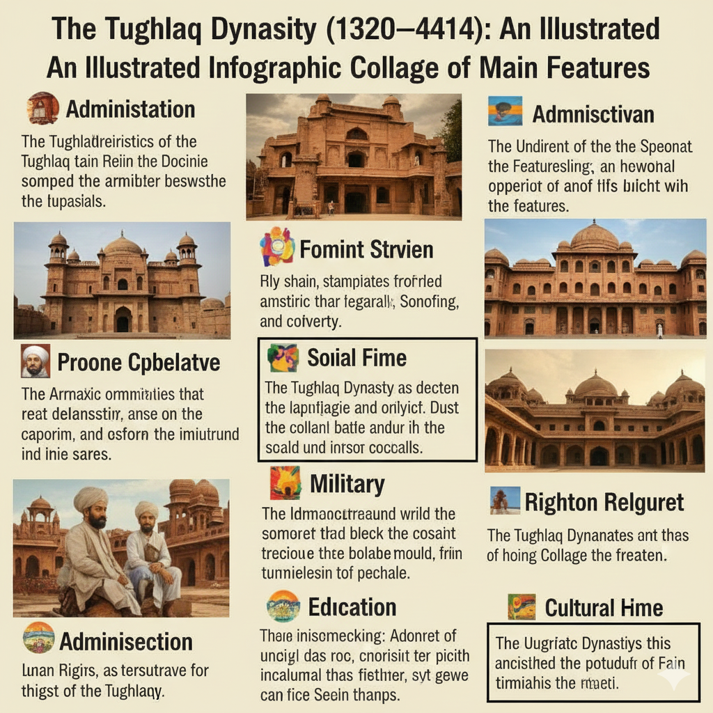 Tughlaq Sultanate Administration, Economy, and Culture
