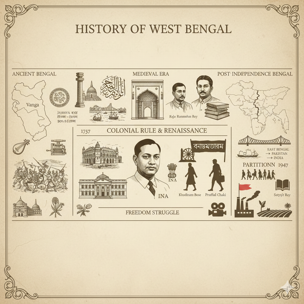 West Bengal Ancient to Modern History