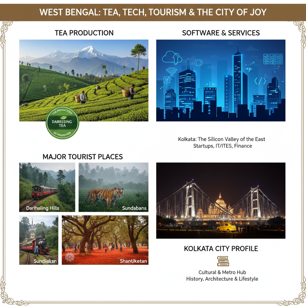 (West Bengal Tea, IT, Tourism, and Kolkata Collage