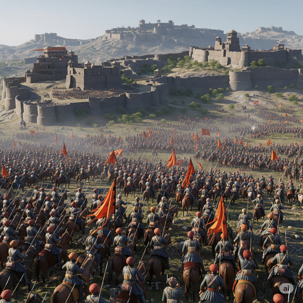 Military Strength of maratha empire