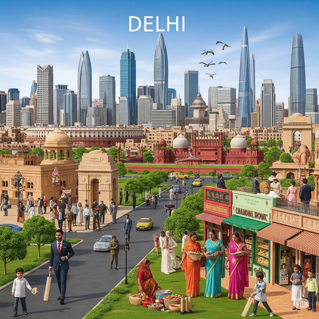 Delhi : Population and Lifestyle
