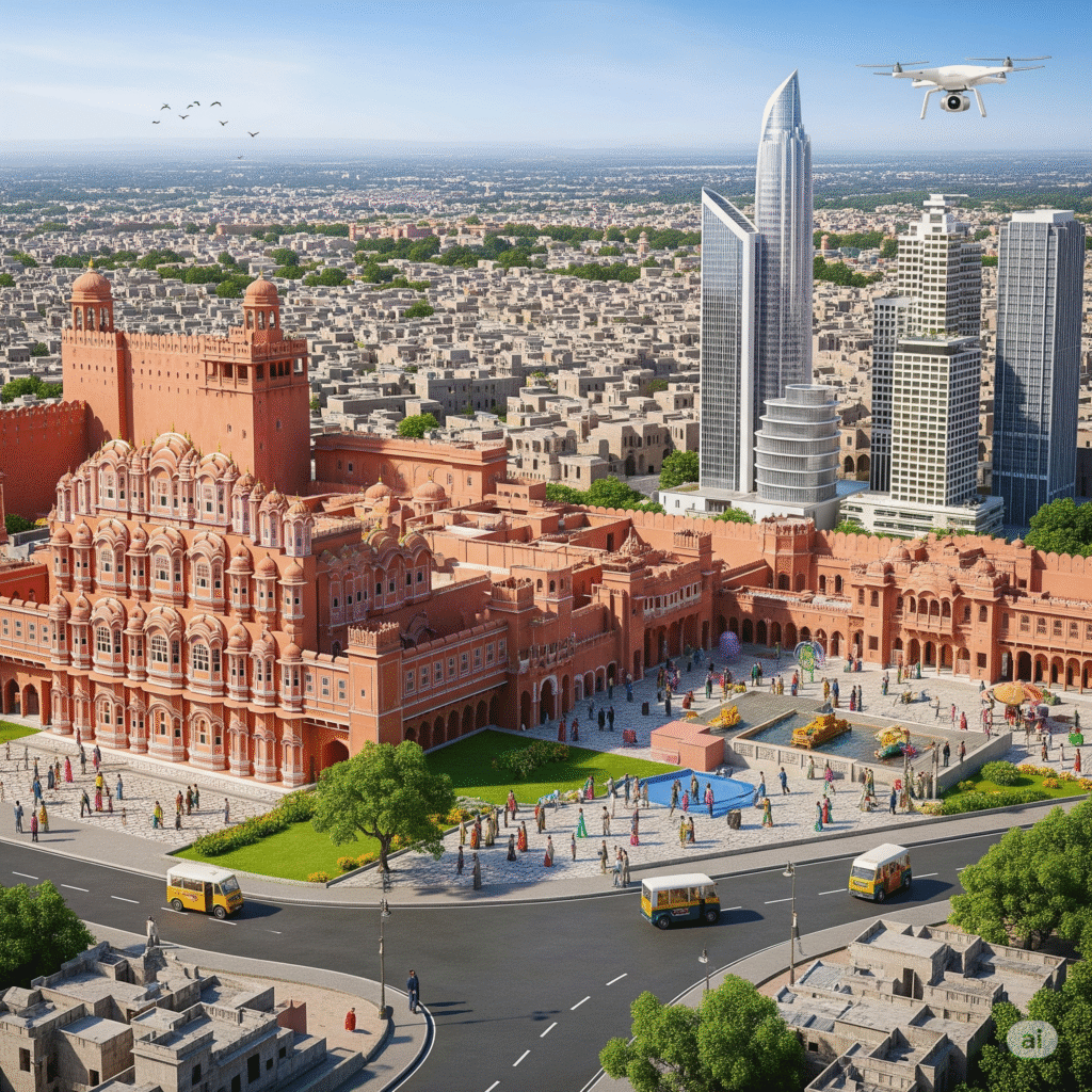 Modernity and development in Jaipur