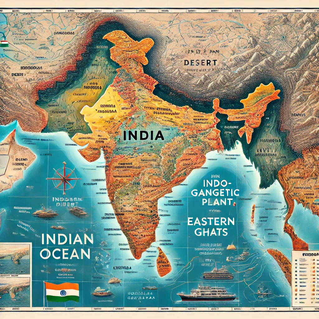 Geographical importance of India