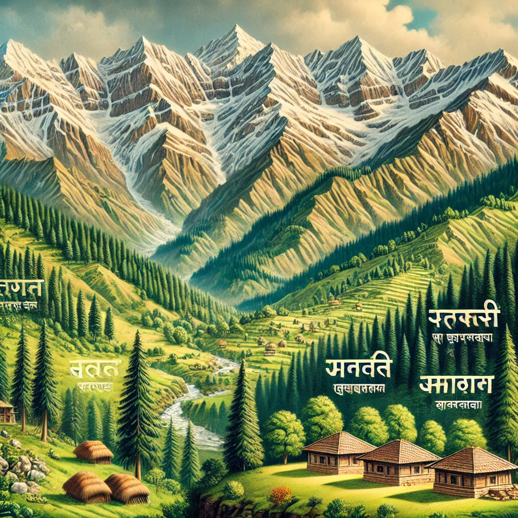 Hilly region ( Himalayan region )