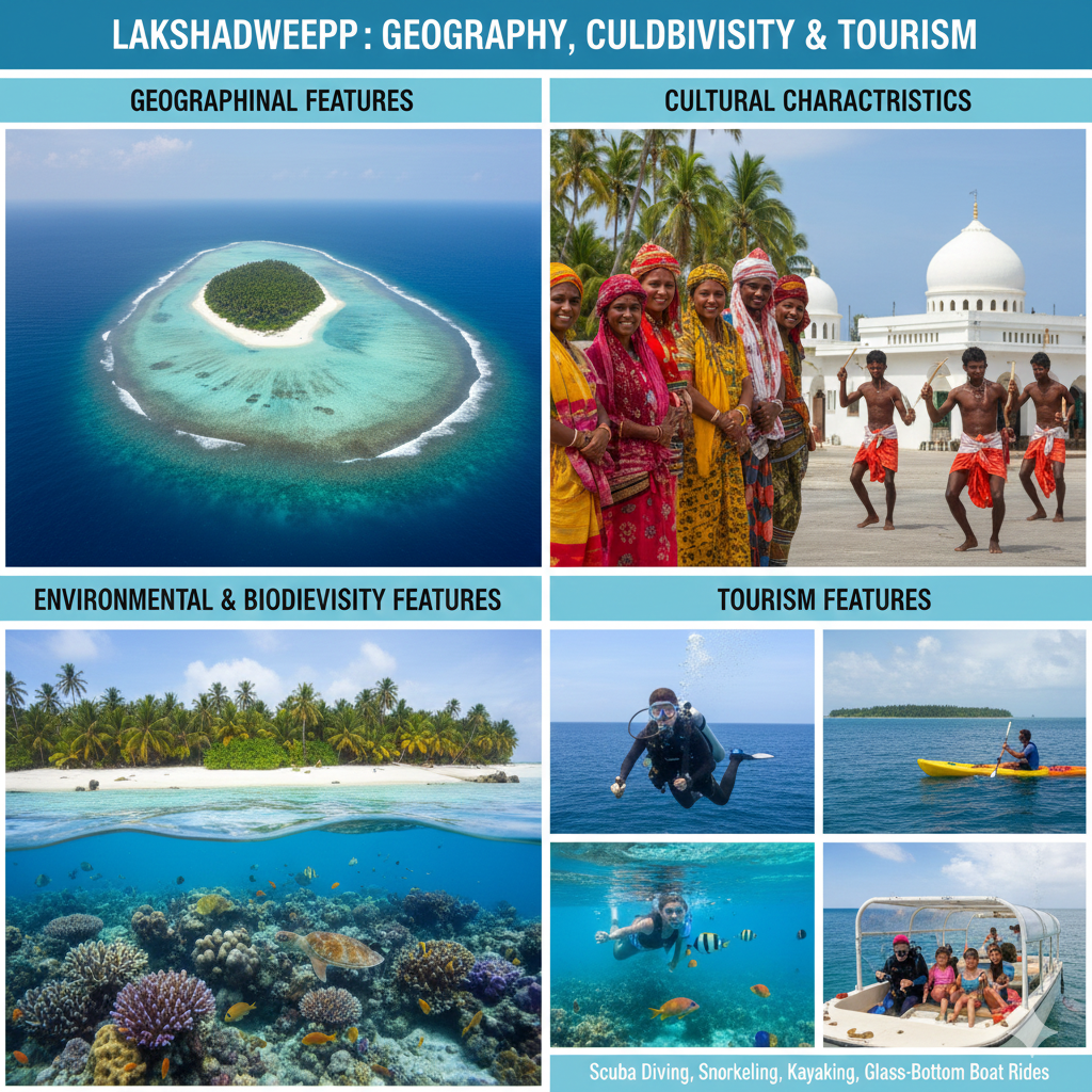 (Key Highlights of Lakshadweep Geography, Culture, and Marine Life)