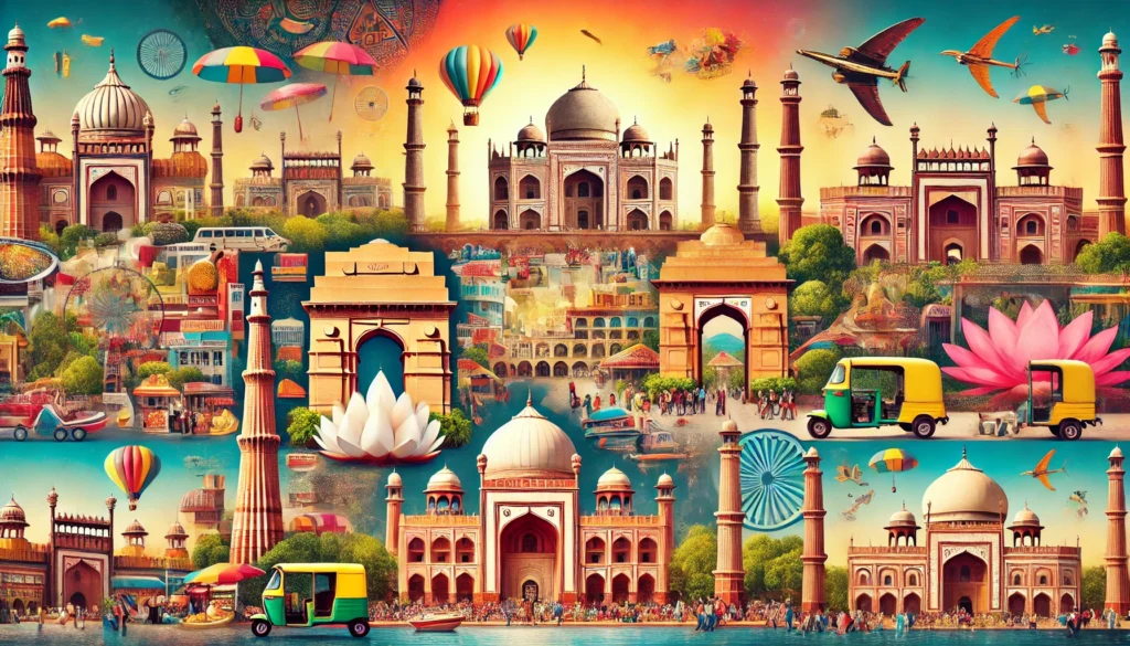 Major attractions of Delhi