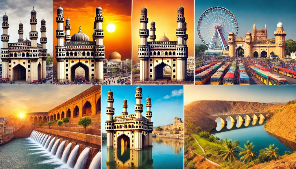 Major tourist places in Telangana