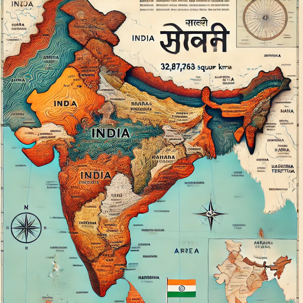 Total Area of India