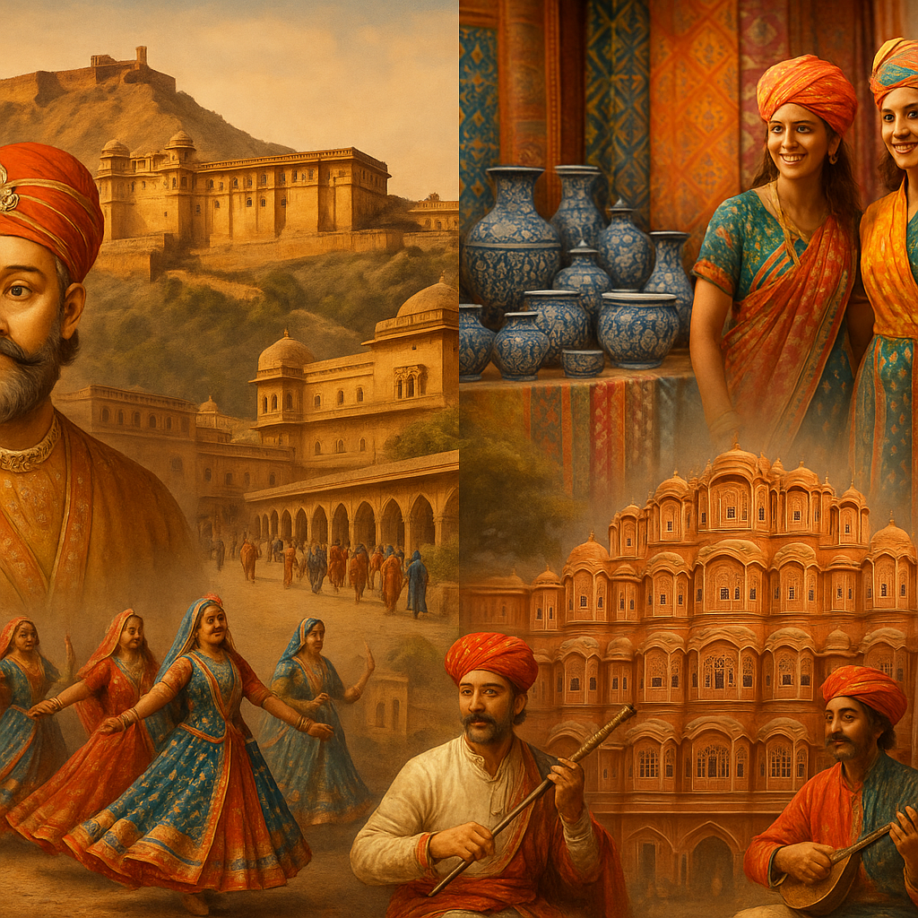 aipur heritage history culture combined artwork