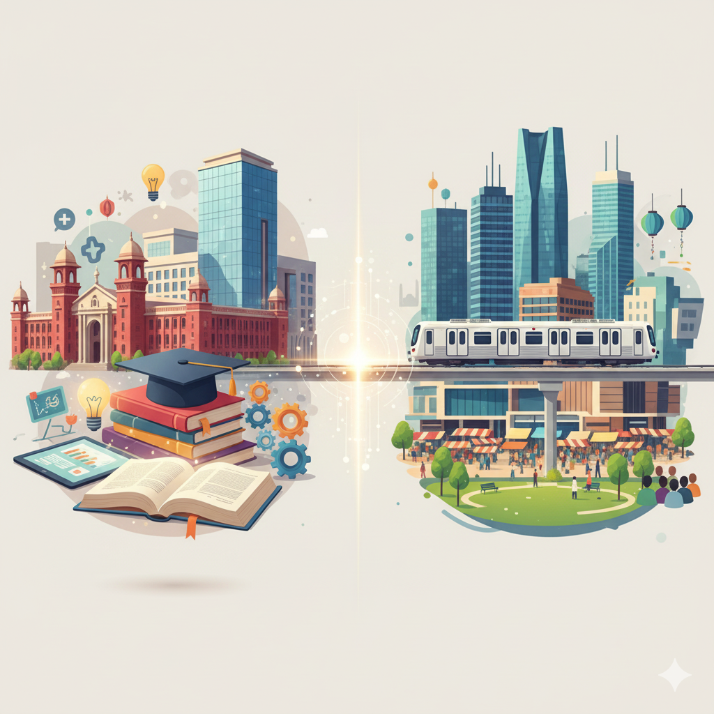 education and population lifestyle of delhi