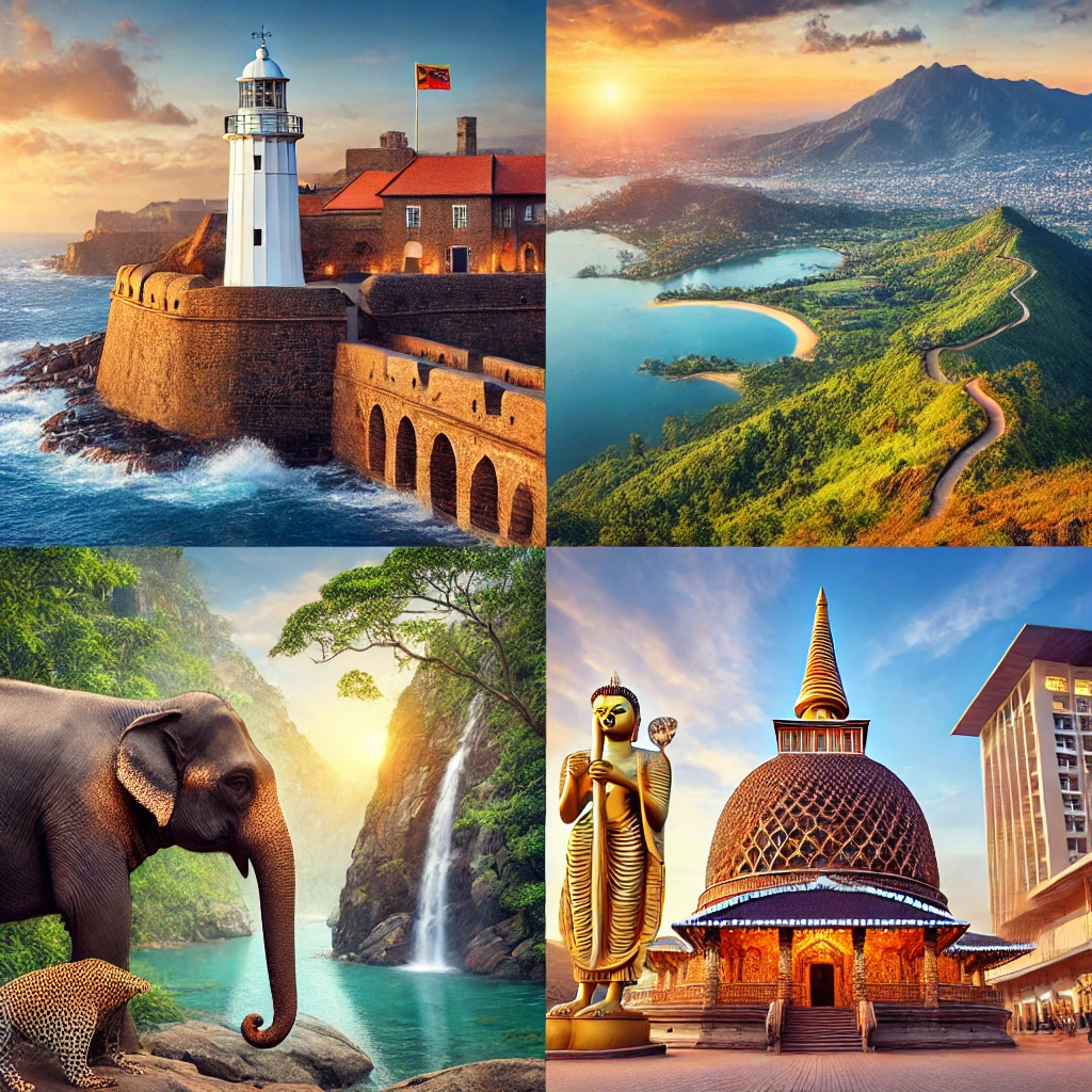 Important places and tourism in Sri Lanka