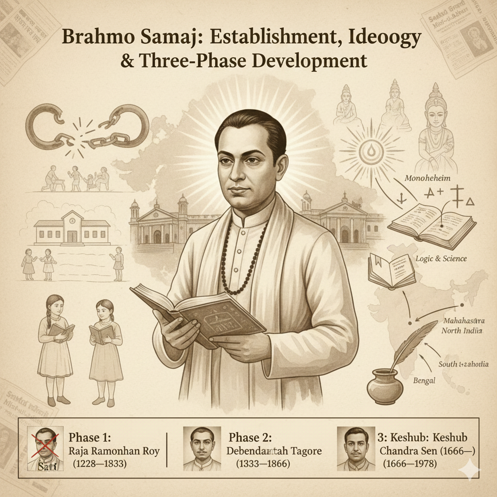 Establishment, Ideology & Three Phase Development