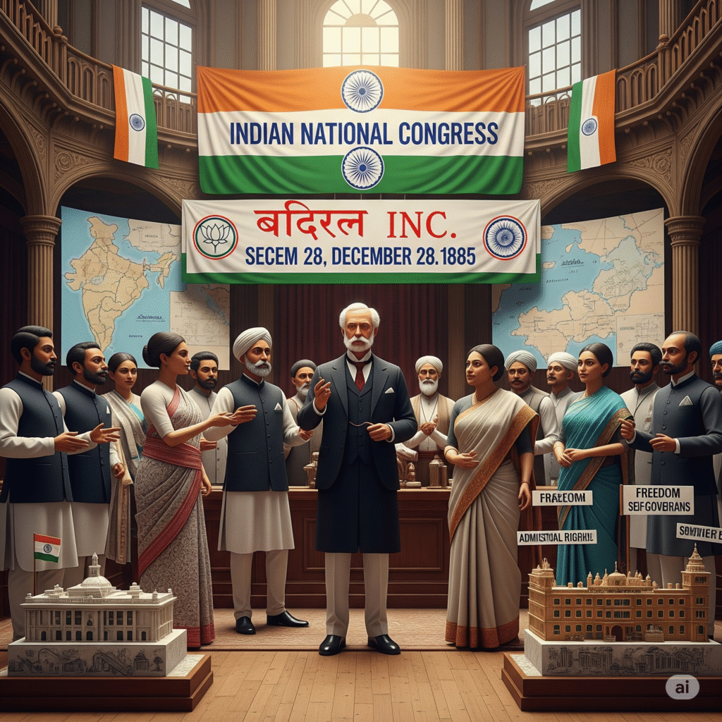 the Indian National Congress ( 1885)