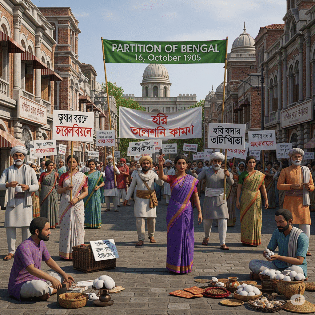 Partition of Bengal and Swadeshi Movement ( 1905–1911)