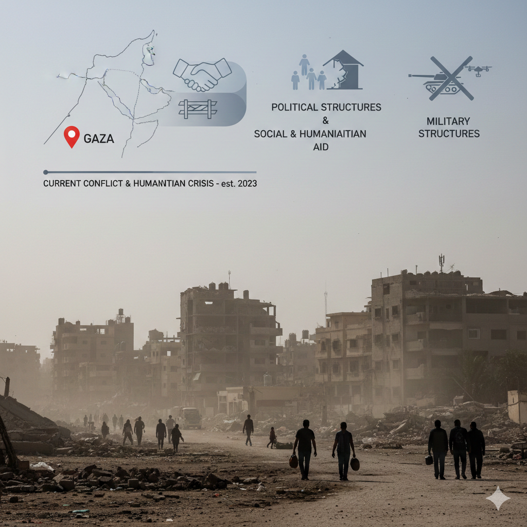 . Hamas History Background Image Gaza Skyline