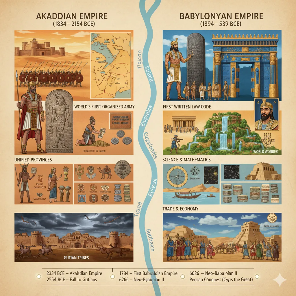 “Akkadian & Babylonian Empires of Mesopotamia (2334–539 BCE)”