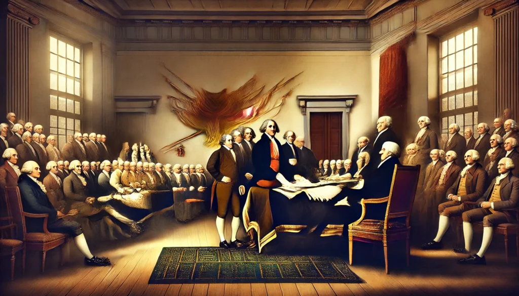 US Declaration of Independence ( July 4, 1776)