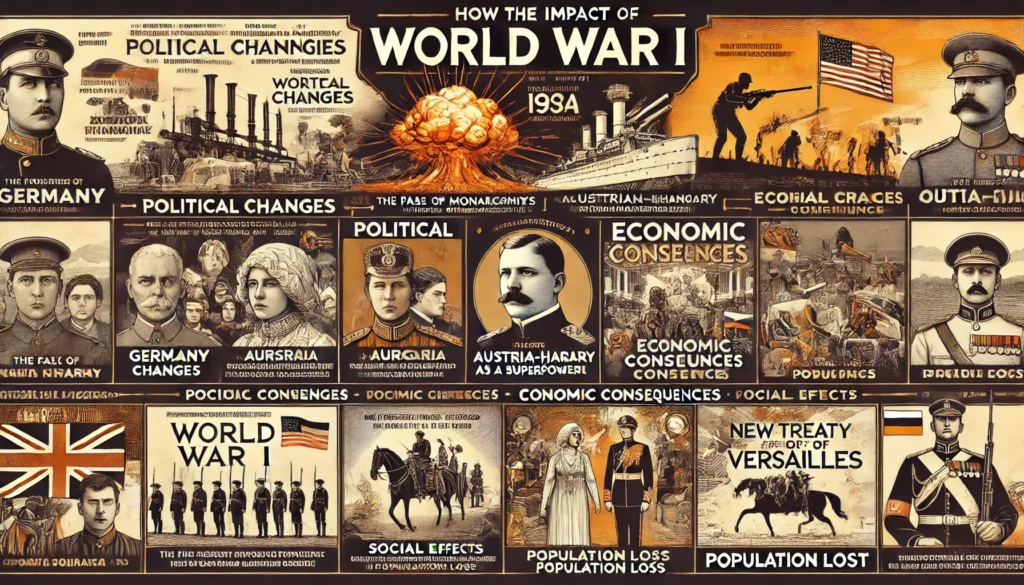 Results and Effects of The First World War ( 1914-1918)