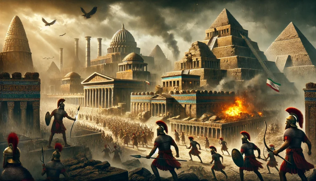 Collapse of The Mesopotamian Civilization