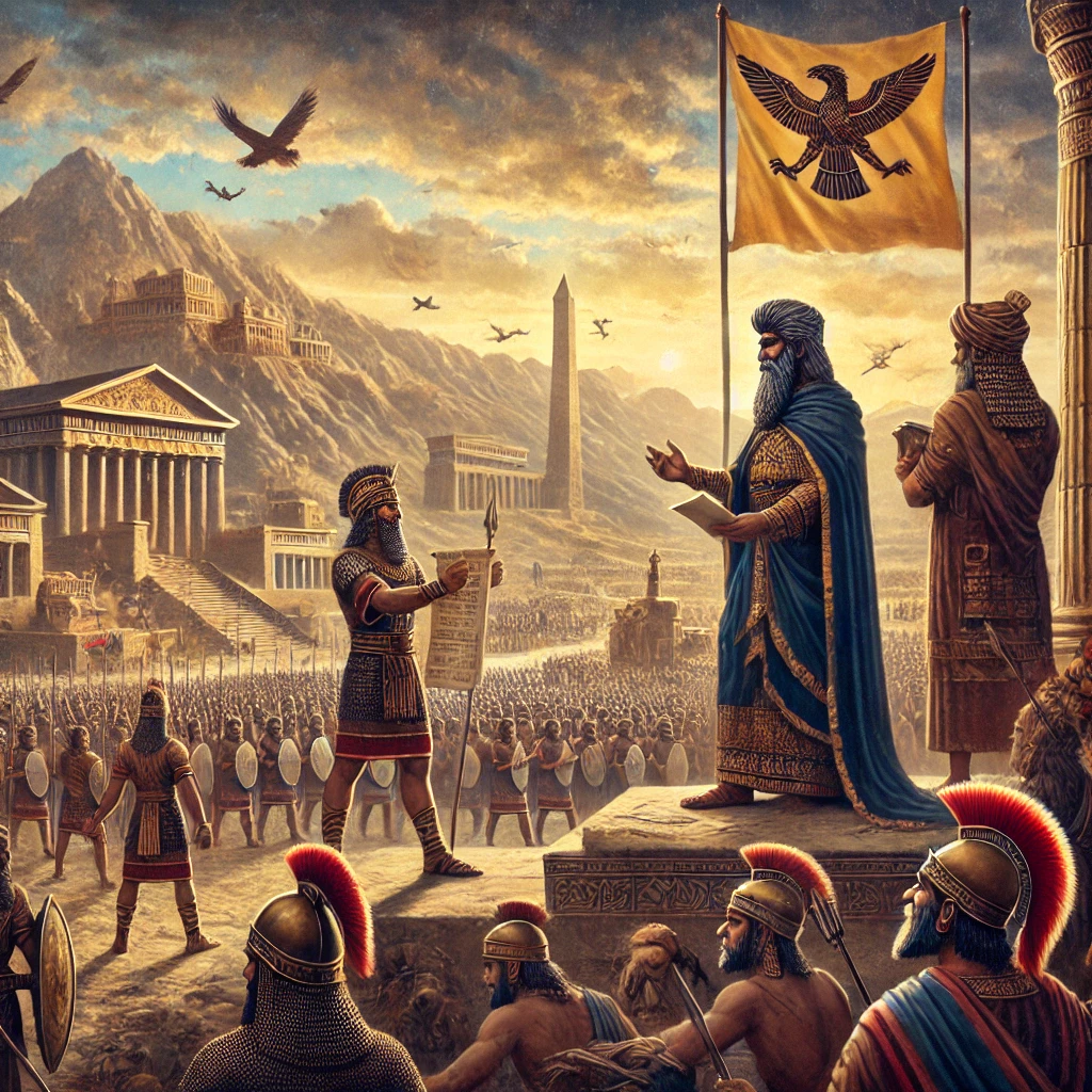 Akkadian Civilization 2334 BC It happened in , when Sargon the Great He established the first empire in history by uniting the various city-states of Mesopotamia