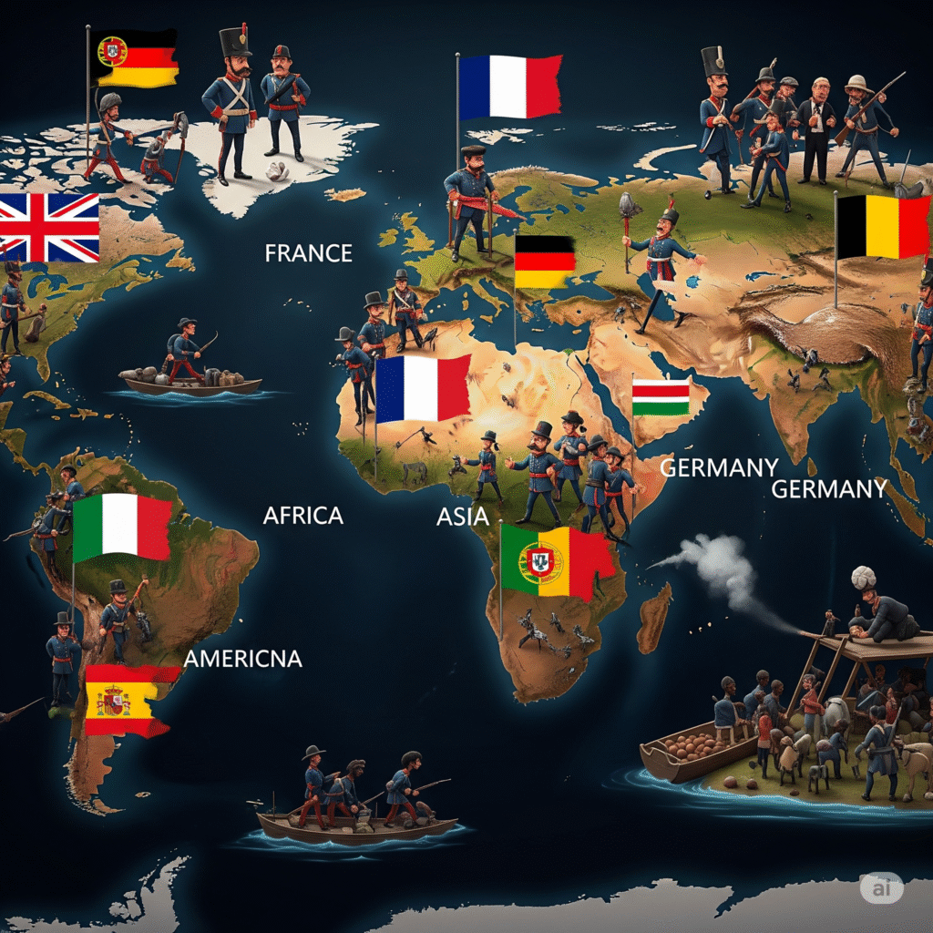 Colonial competition refers to the competition for control of colonies among European powers in the 19th and 20th centuries