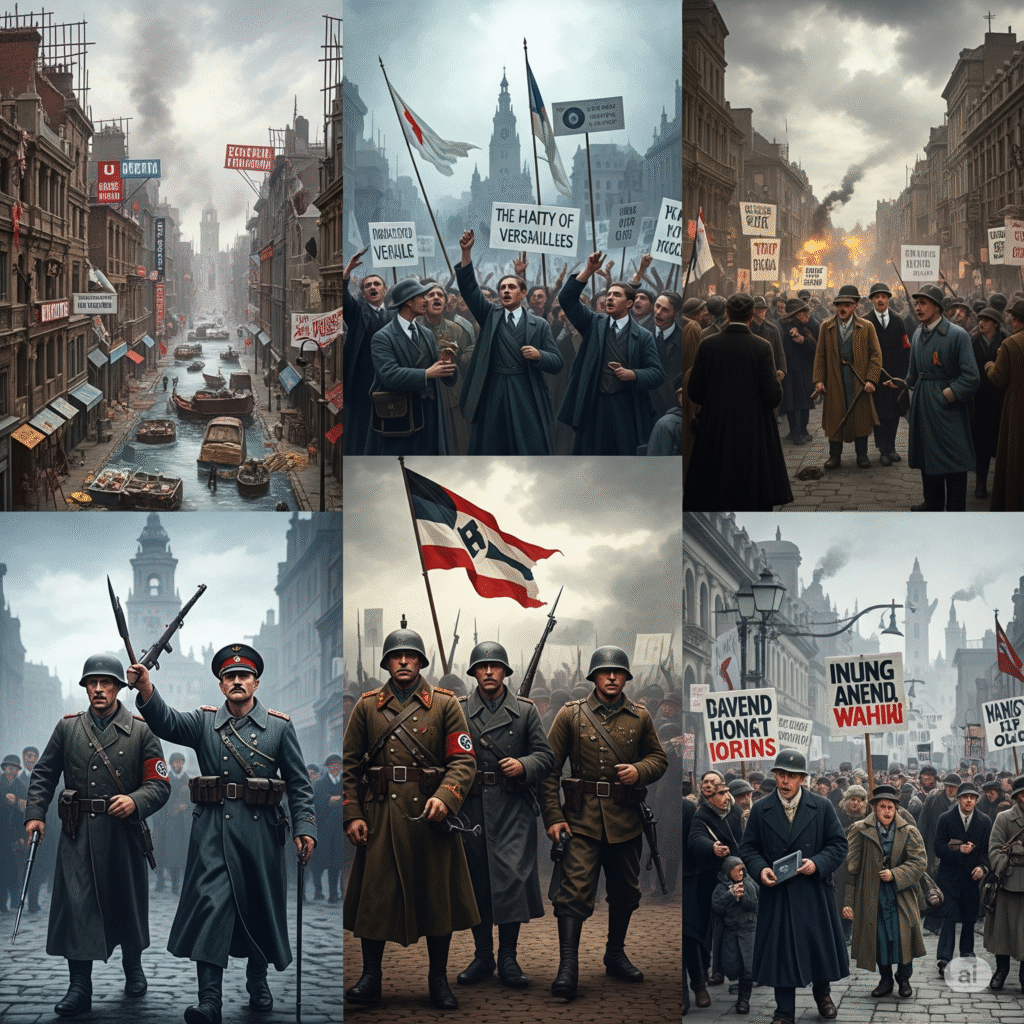 First World War ( 1914-1918), dictatorships emerged in many countries of the world