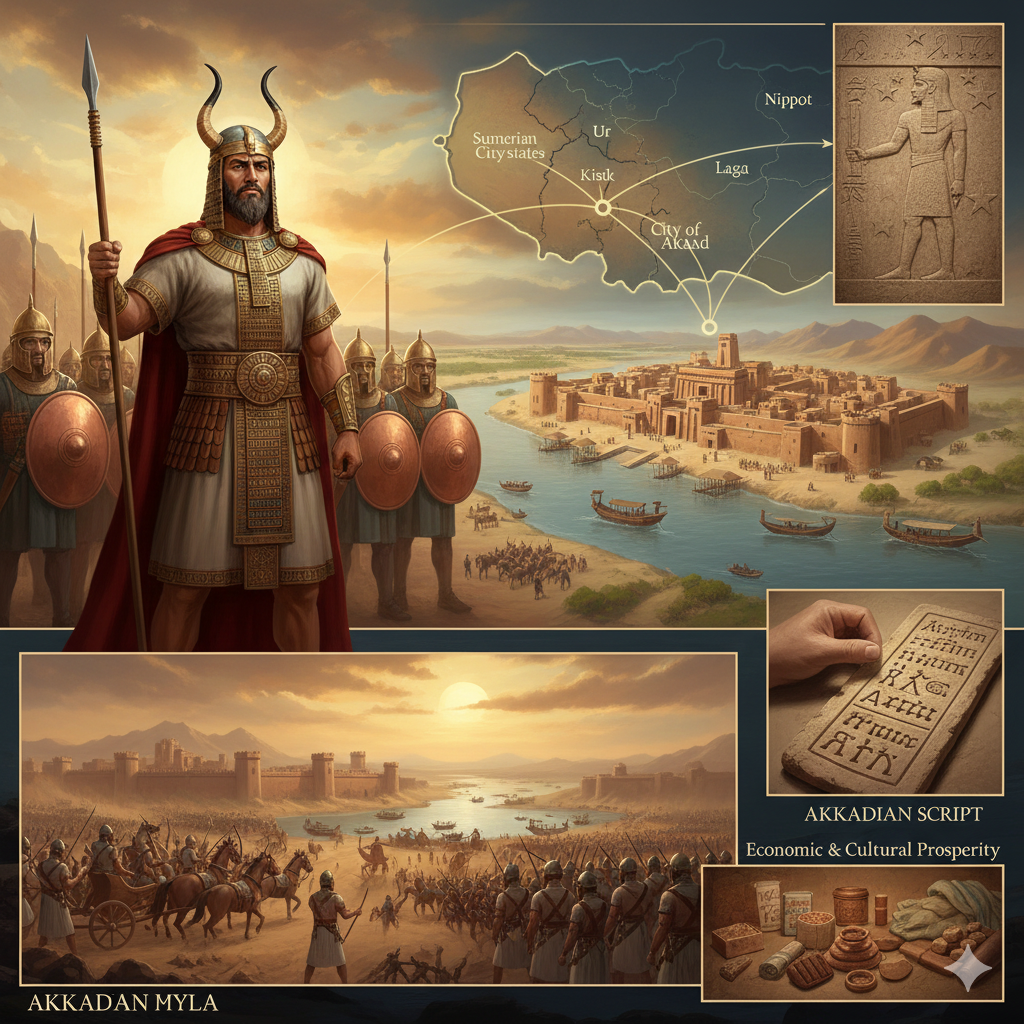 The Birth of the World’s First Empire – Sargon the Great and the Unification of Mesopotamia