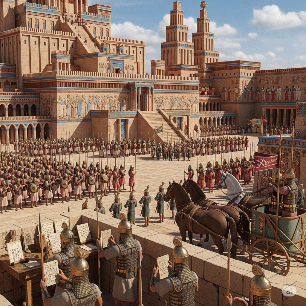 features of the Assyrian Empire