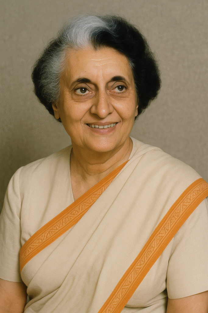 Biography of Mrs Indira Gandhi