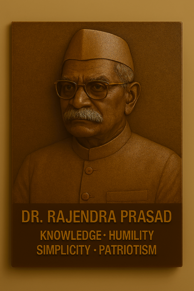 Dr. Rajendra Prasad of the Republic of India first president His becoming the President was not just to gain a position but it was to honour the person who played a vital role in Indian freedom struggle and nation building.