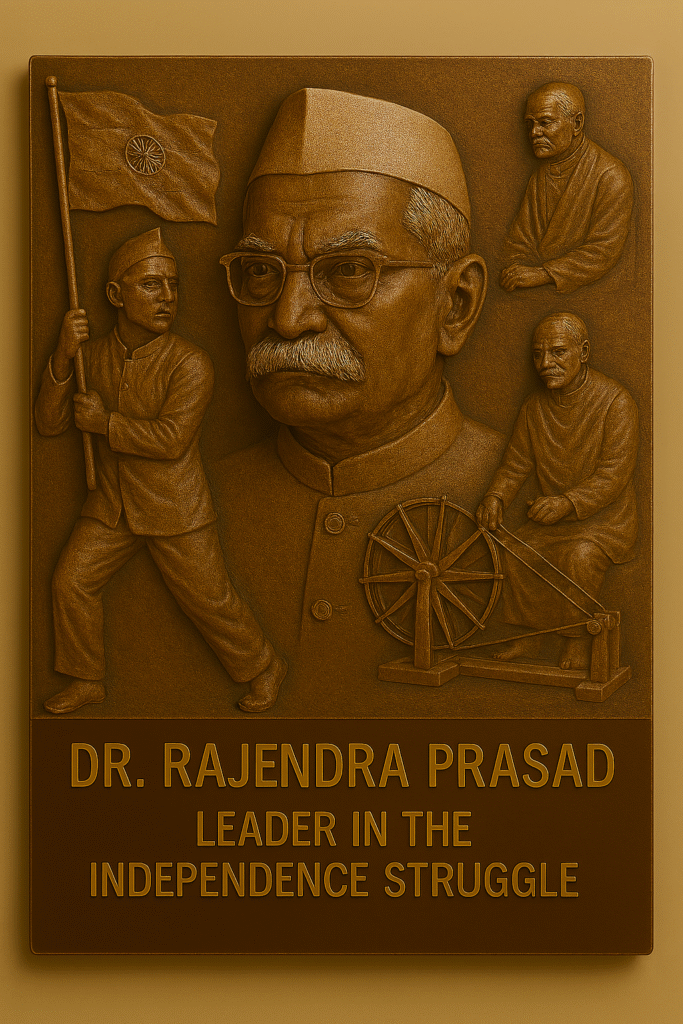 Dr. Rajendra Prasad was not only a great educationist and scholar , but he Indian Independence Struggle
