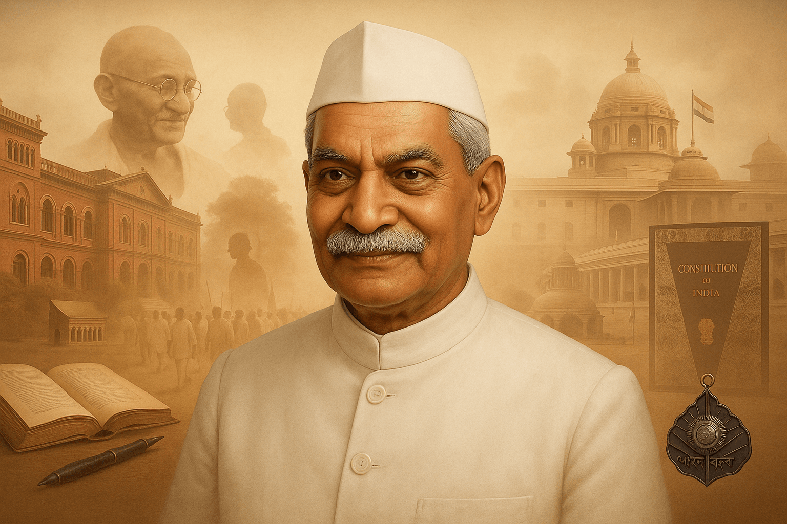 Biography of Dr. Rajendra Prasad: First President of India, Freedom ...